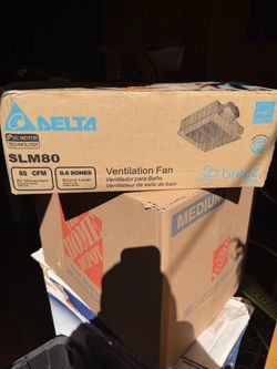 Delta Breez Slim SLM80 Bathroom Ventilation Fan