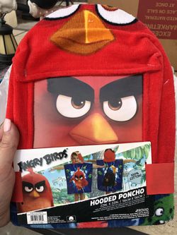 Angry Birds Hooded Towel