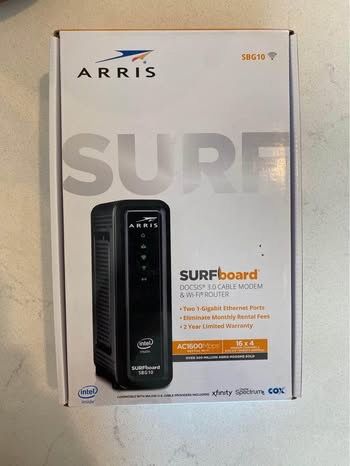SURFboard® DOCSIS® 3.0 Cable Modem & Wi-Fi® Router