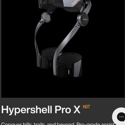 Hypershell pro X exoskeleton