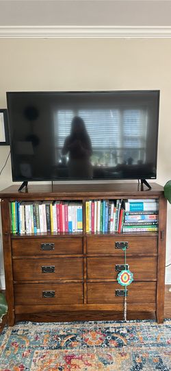 Solid Wood TV Stand