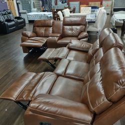 New Recliner Sofa Andloveseat