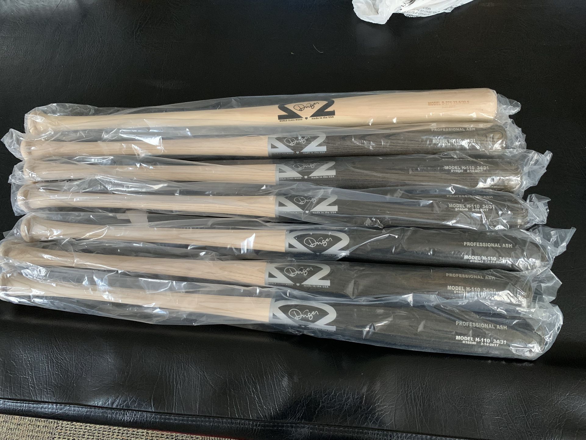 Wooden Baseball Bats, PRICE IS NEGOTIABLE 