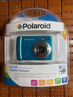 Polaroid a800 8.0 MP Digital Camera Blue Teal New Sealed Box Rare Vintage