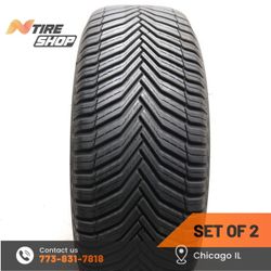 Set of 2 Used  10/32    245/60R18  109V  Michelin  CrossClimate 2