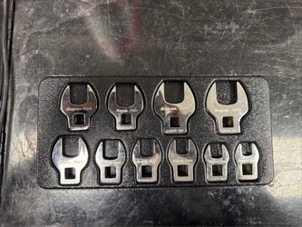 Snap-on 10-19 crowfoot wrench set