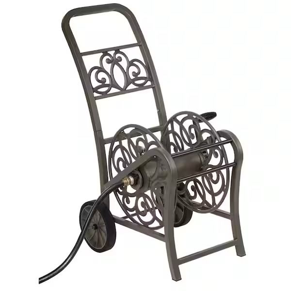 Hampton Bay 2-Wheel Hose Reel Cart