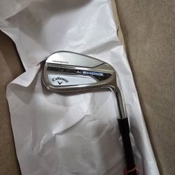 New Callaway Ai Smoke Pitching Wedge With Fujikura Axiom Shaft