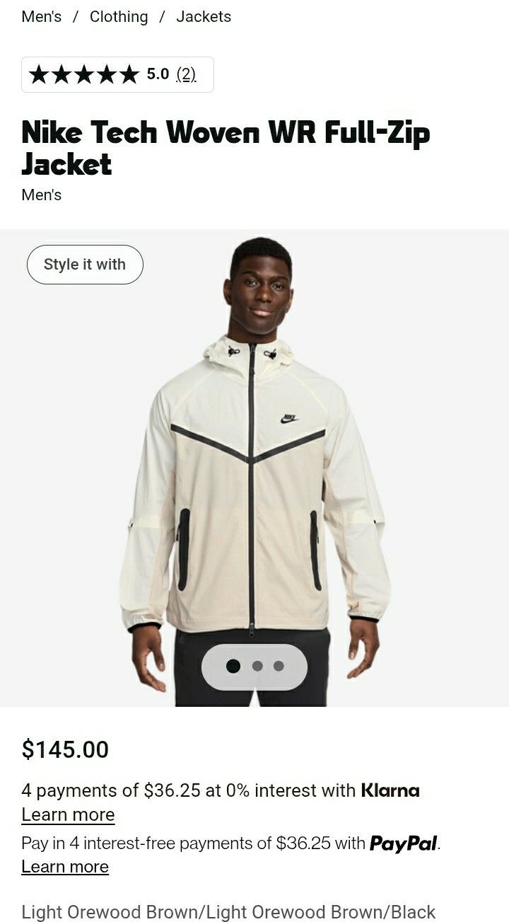 Nike Tech Woven Suit *New W Tags*