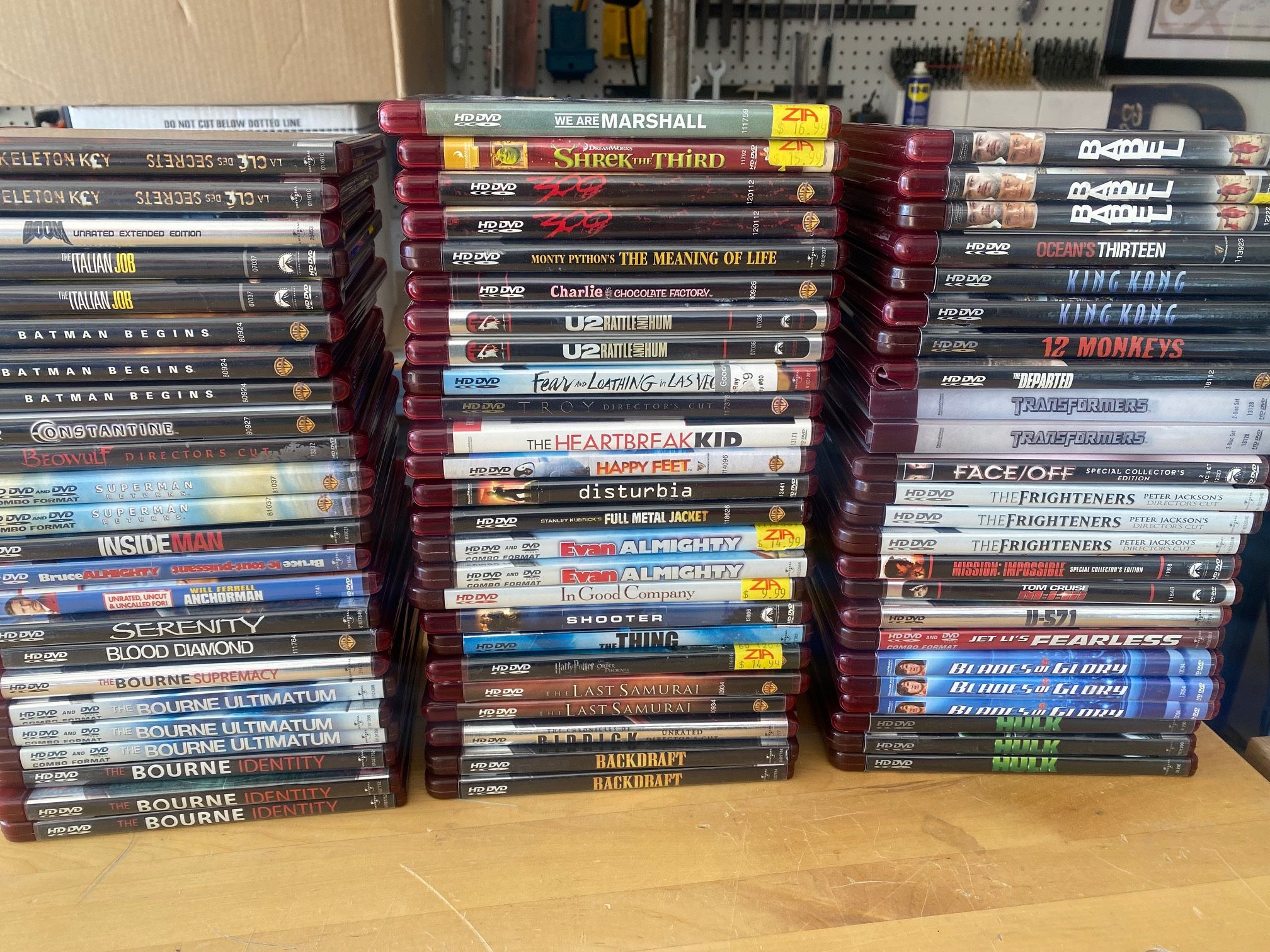 73 HD DVD Movies