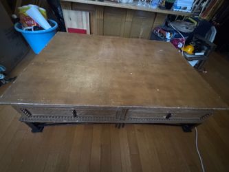 Big. Coffee table