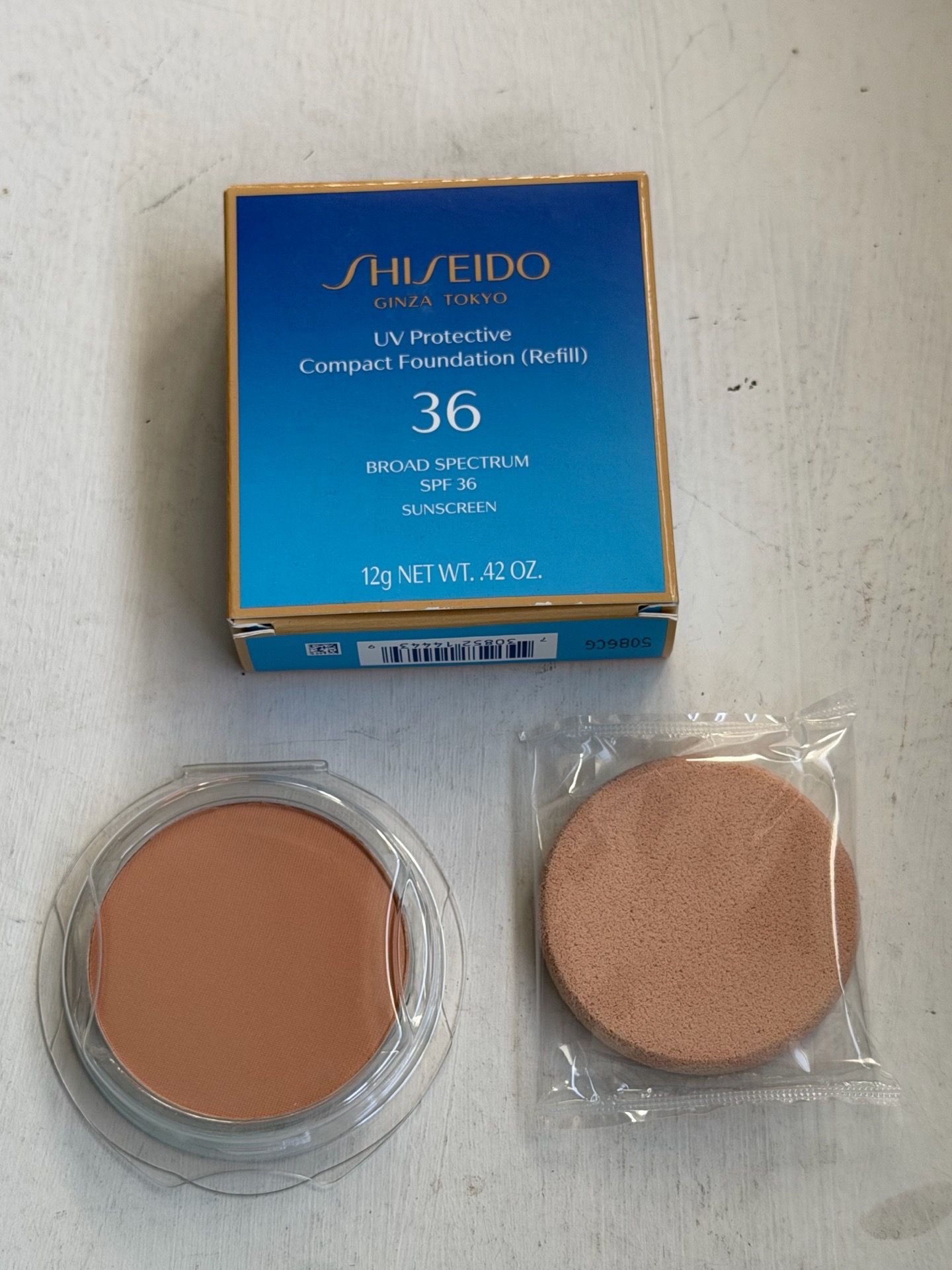 Shiseido Compact Foundation Refill 36 Medium Ivory