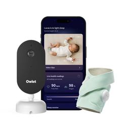 Owlet Baby Monitor and Smart Sock Bundle