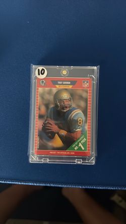 Troy Aikman Rookie Card