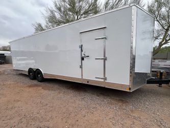 2026 enclosed cargo trailer 8’5”x28’