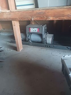 Champion 8000 powered winch
