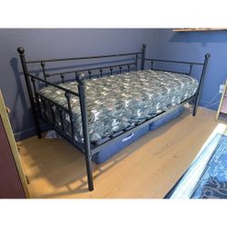Twin Day Bed With Twin Mattress $250 OBO