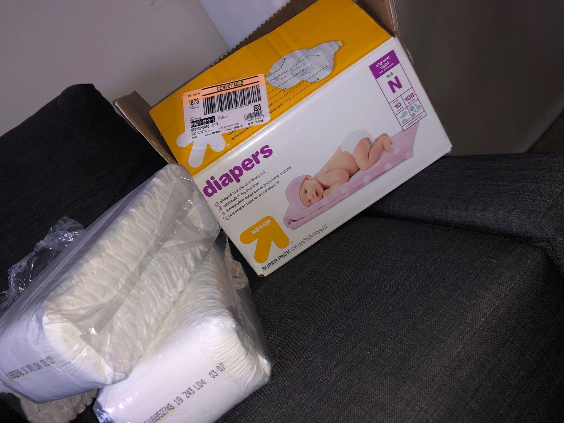 Target brand newborn diapers