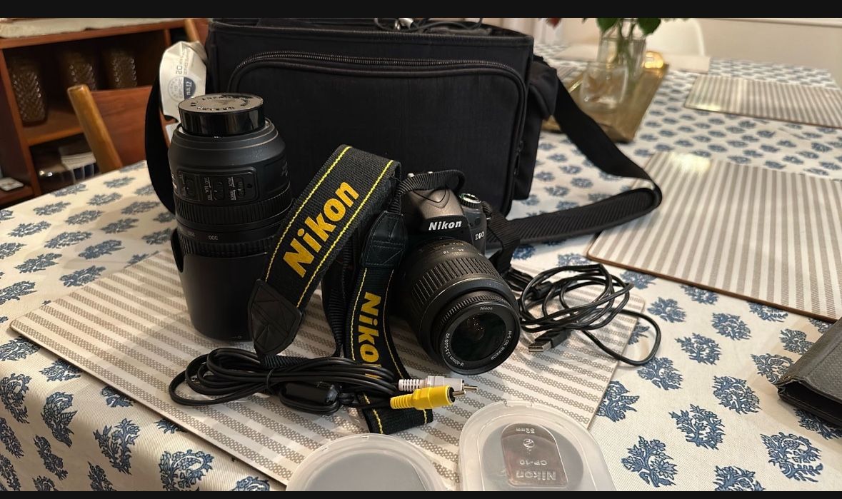 Nikon D90 And Telephoto Lenses
