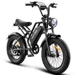 HappyRun Tank G50 City Electric Bike - Black