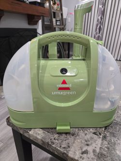 BISSELL Little Green Multi-Purpose Portable Carpet and Upholstery Cleaner, Car and Auto Detailer, with Exclusive Specialty Tool, Green, 1400B

Works g