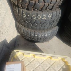 Pair 37/13/50/24 MT Tires