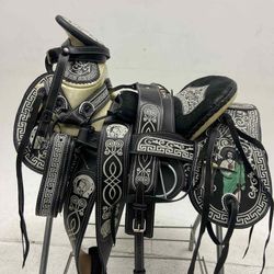 Montura Charra Bordada 