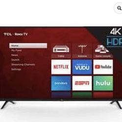 TCL Tv 49-inch 4K UHD HDR Roku Smart TV (Model 49S405). It was released in 2018 and is a part of TCL's 4-Series