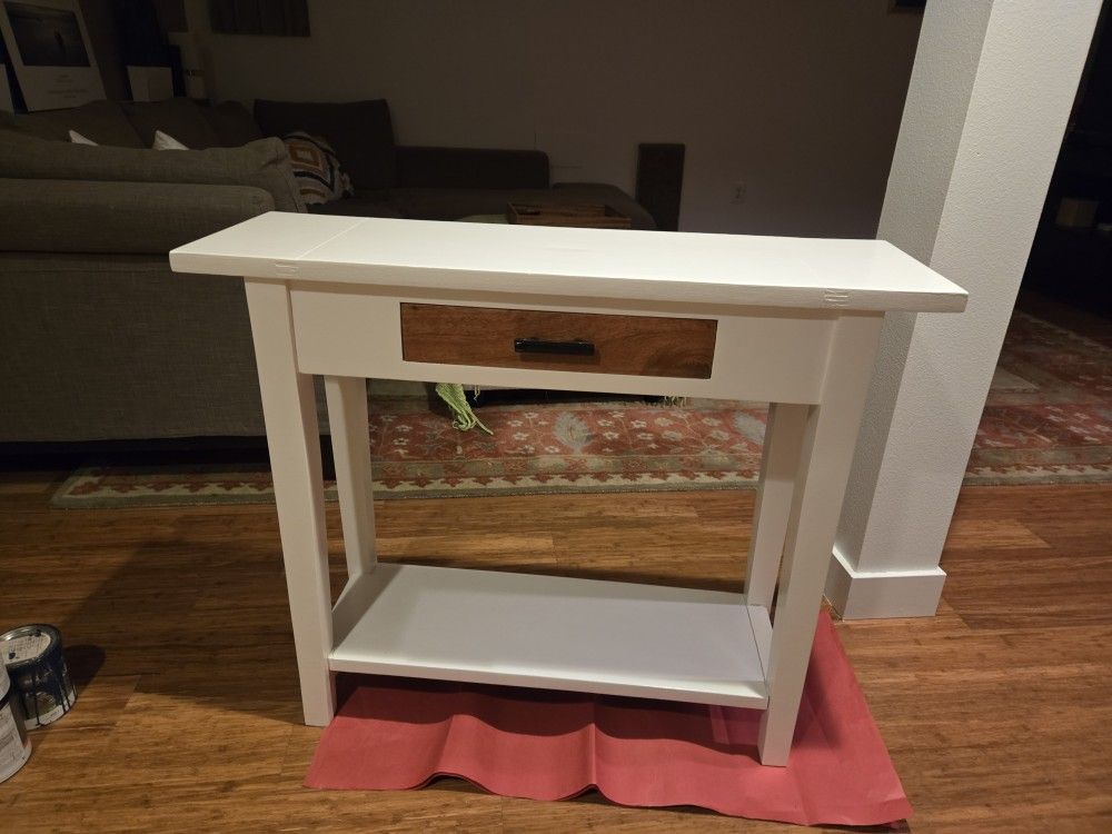 Entryway Table Refurbished