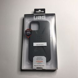 UAG Civilian Series Hard Rugged Case for Apple iPhone 12/12 Pro Silver