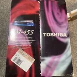 Toshiba M-455 Video Cassette Recorder 