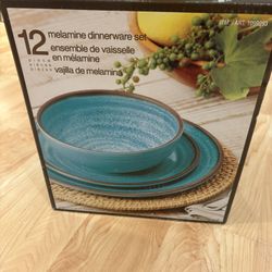 Plastic Dinnerware Set - Brand New 