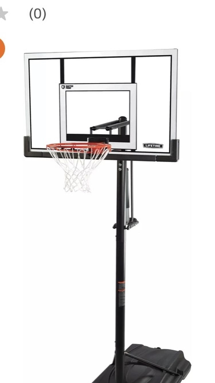 Exterior Basketball Hoop Lifetime 