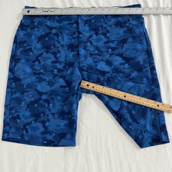 G/Fore G4 Skulls & Tees Technical Stretch Golf Shorts Mens 34 Blue Camo