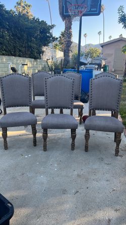 6 Ashley chairs for all for $100 Firm