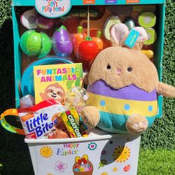 Kids Easter Gift Basket Bunny (Delivery Available) 🛻🔥