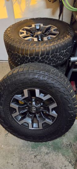 TRD WHEELS & FALKEN WILDPEAK TIRES