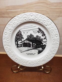 Massachusetts Bicentennial Ludlow Bridge Plate