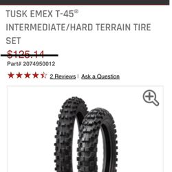 TUSK EMEX T45 - (21” F  18” R) - Like New