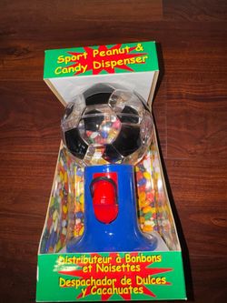 Soccer Ball Candy & Peanut Dispenser