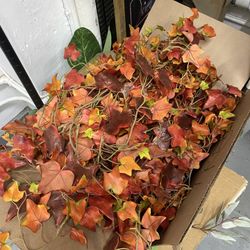 2 Boxes Of Silk Leaves 🍁 