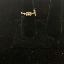 10KT White Gold Ring 35523-1