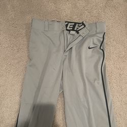 Nike Baseball Pants Medium Grey 