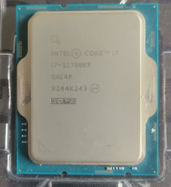 Intel® Core™ i7-12700KF, 12-Core Desktop Processor (8P+4E) up to 5.0GHz, LGA1700 125W 600 Series Chipset