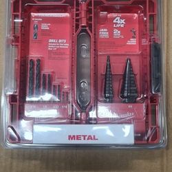 Milwaukee
Black Oxide Step Drill Bit Set (10-Piece)