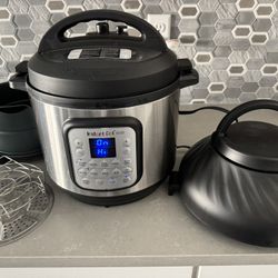 Instant Pot Duo Crisp 11-in-1 Air Fryer & Pressure Cooker 8 Qt