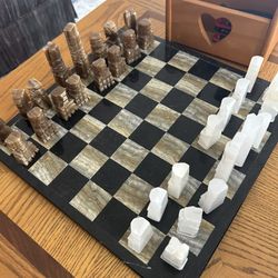 Chess Set made of marble 
