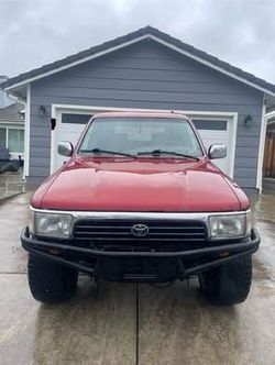 Red 1993 Toyota 4Runner SR5 4WD 4D