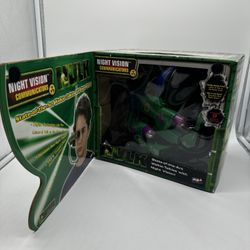 Incredible HULK 2003 night vision communicator walkie talkie set for 2 RARE
