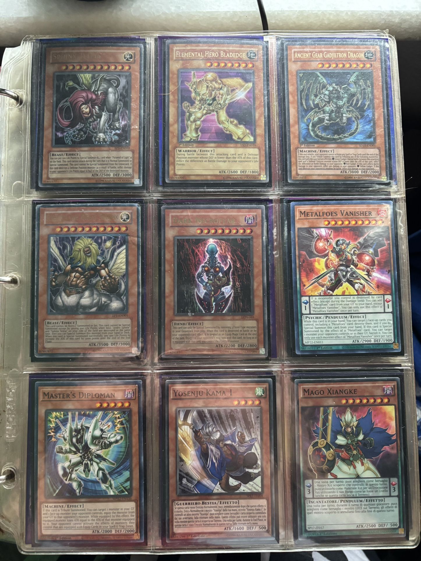 Yugioh 1st Edition Lot